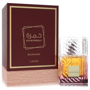 Lattafa Khamrah Dukhan by Lattafa Eau De Parfum Spray 3.4 oz
