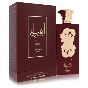 Lattafa Pride Ansaam Gold by Lattafa Eau De Parfum Spray 3.4 oz