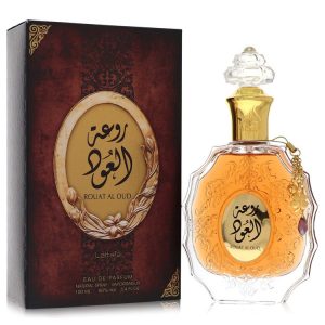 Lattafa Rouat Al Oud by Lattafa    Eau De Parfum Spray 3.4 oz