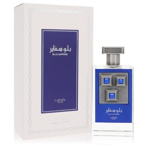 Lattafa Pride Blue Sapphire by Lattafa    Eau De Parfum Spray 3.4 oz