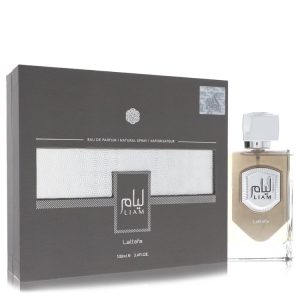 Lattafa Liam Grey by Lattafa Eau De Parfum Spray 3.4 oz