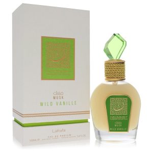 Lattafa Musk Wild Vanille by Lattafa Eau De Parfum Spray 3.4 oz