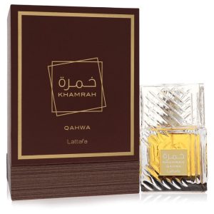 Lattafa Khamrah Qahwa by Lattafa    Eau De Parfum Spray 3.4 oz