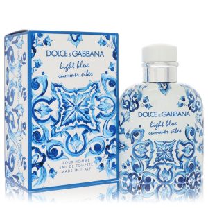 Light Blue Summer Vibes by Dolce & Gabbana   Eau De Toilette Spray 4.2 oz