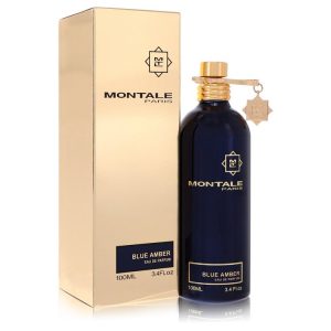 Montale Blue Amber by Montale Eau De Parfum Spray 3.4 oz