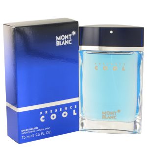 Presence Cool by Mont Blanc   Eau De Toilette Spray 2.5 oz