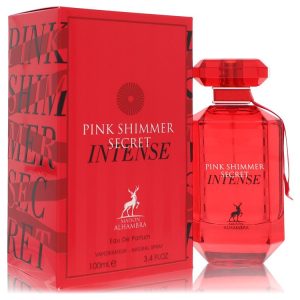 Maison Alhambra Pink Shimmer Secret Intense by Maison Alhambra  Eau De Parfum Spray 3.4 oz