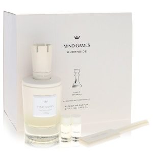 Mind Games Queenside by Mind Games  Gift Set -- 3.4 oz Extrait De Parfum Spray + 2 x 0.10 Mini Extrait EDP + Testing Papers