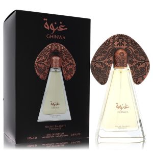 Niche Emarati Ghinwa by Lattafa    Eau De Parfum Spray 3.4 oz