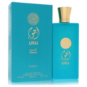 Nusuk Ajwaa Turquoise by Nusuk    Eau De Parfum Spray 3.4 oz