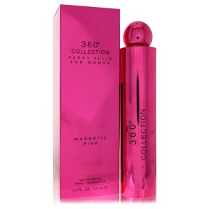 Perry Ellis 360 Collection Magnetic Pink by Perry Ellis  Eau De Parfum Spray 3.4 oz