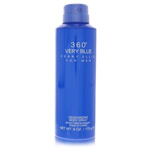 Perry Ellis 360 Very Blue by Perry Ellis   Body Spray 6 oz