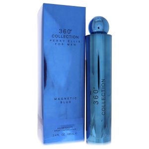 Perry Ellis 360 Collection Magnetic Blue by Perry Ellis   Eau De Toilette Spray 3.4 oz