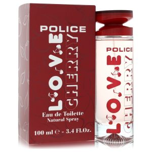 Police Love Cherry by Police Colognes  Eau De Toilette Spray 3.4 oz