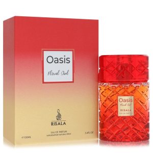 Risala Oasis Floral Oud by Risala  Eau De Parfum Spray 3.4 oz