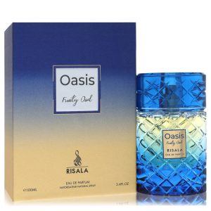 Risala Oasis Fruity Oud by Risala  Eau De Parfum Spray 3.4 oz