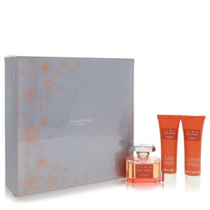 Sira Des Indes by Jean Patou Gift Set -- 1.6 oz Eau De Parfum Spray + 1.6 oz Body Lotion + 1.6 oz Shower Gel