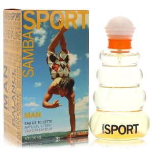 Samba Sport by Perfumers Workshop   Eau De Toilette Spray 3.3 oz