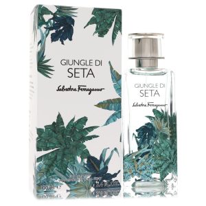 Giungle De Seta by Salvatore Ferragamo    Eau De Parfum Spray 3.4 oz