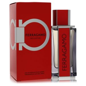 Salvatore Ferragamo Red Leather by Salvatore Ferragamo   Eau De Parfum Spray 3.4 oz