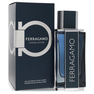 Salvatore Ferragamo Intense Leather by Salvatore Ferragamo   Eau De Parfum Spray 3.4 oz