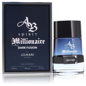 Spirit Millionaire Dark Fusion by Lomani   Eau De Parfum Spray 3.3 oz
