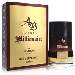 Spirit Millionaire Oud Collection by Lomani   Eau De Parfum Spray 3.3 oz