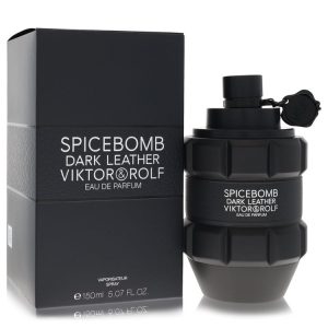 Spice Bomb Dark Leather by Viktor & Rolf   Eau De Parfum Spray 5 oz