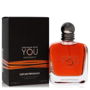 Stronger With You Intensely by Giorgio Armani   Eau De Parfum Spray 3.4 oz