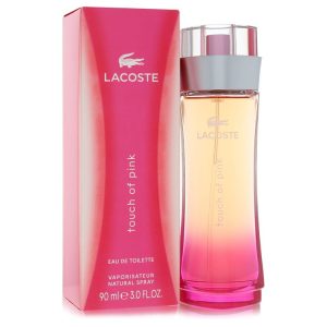 Touch of Pink by Lacoste  Eau De Toilette Spray 3 oz