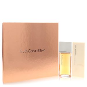Truth by Calvin Klein Gift Set -- 1.7 oz Eau De Parfum Spray + 3.4 oz Body Lotion