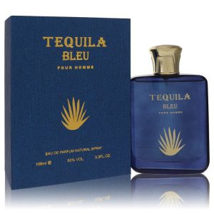 Tequila Pour Homme Bleu by Tequila Perfumes   Eau De Parfum Spray 3.3 oz