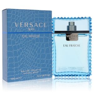 Versace Man by Versace Eau Fraiche Eau De Toilette Spray 3.4 oz