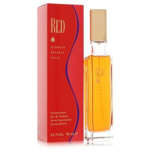 Red by Giorgio Beverly Hills  Eau De Toilette Spray 3 oz