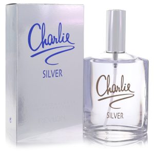 Charlie Silver by Revlon  Eau De Toilette Spray 3.4 oz