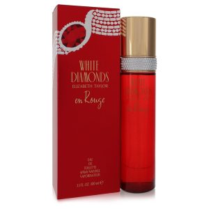 White Diamonds En Rouge by Elizabeth Taylor  Eau De Toilette Spray 3.3 oz