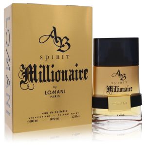 Spirit Millionaire by Lomani   Eau De Toilette Spray 3.3 oz