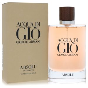 Acqua Di Gio Absolu by Giorgio Armani Eau De Parfum Spray 4.2 oz