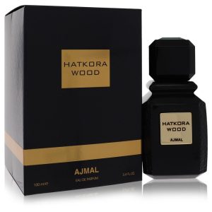 Hatkora Wood by Ajmal   Eau De Parfum Spray 3.4 oz