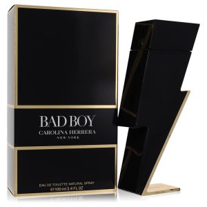Bad Boy by Carolina Herrera   Eau De Toilette Spray 3.4 oz