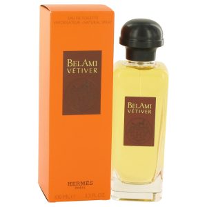 Bel Ami Vetiver by Hermes   Eau De Toilette Spray 3.3 oz