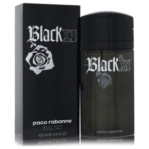 Black XS by Paco Rabanne   Eau De Toilette Spray 3.4 oz