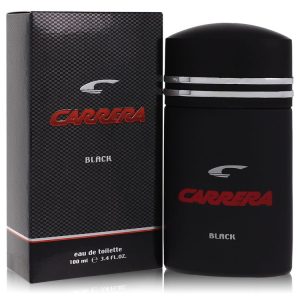 Carrera Black by Muelhens   Eau De Toilette Spray 3.4 oz