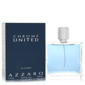 Chrome United by Azzaro   Eau De Toilette Spray 3.4 oz
