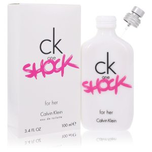 CK One Shock by Calvin Klein  Eau De Toilette Spray 3.4 oz