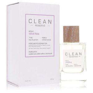 Clean Reserve Velvet Flora by Clean  Eau De Parfum Spray 3.4 oz