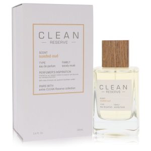 Clean Sueded Oud by Clean  Eau De Parfum Spray 3.4 oz