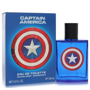 Captain America by Marvel   Eau De Toilette Spray 3.4 oz