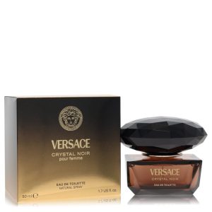 Crystal Noir by Versace  Eau De Toilette Spray 1.7 oz
