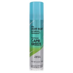 Designer Imposters Capri Breeze by Parfums De Coeur   Body Spray 2.5 oz